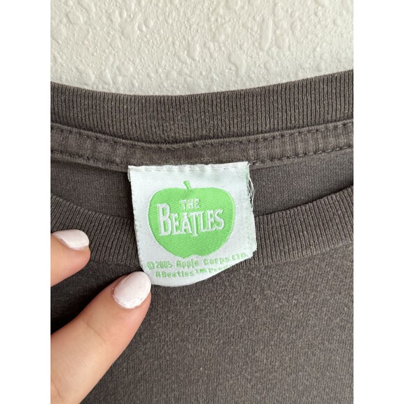 Vintage Beatles T-shirt "Let it Be" Gray 2005 Concert Band Rock Music Y2K - Picture 4 of 7